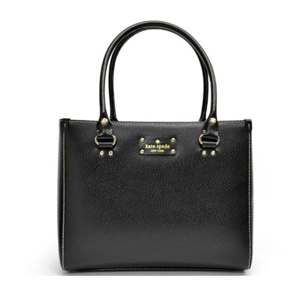 Kate Spade black Wellesley Quinn tote purse